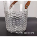 beer champagne wine glass ice bucket with handle